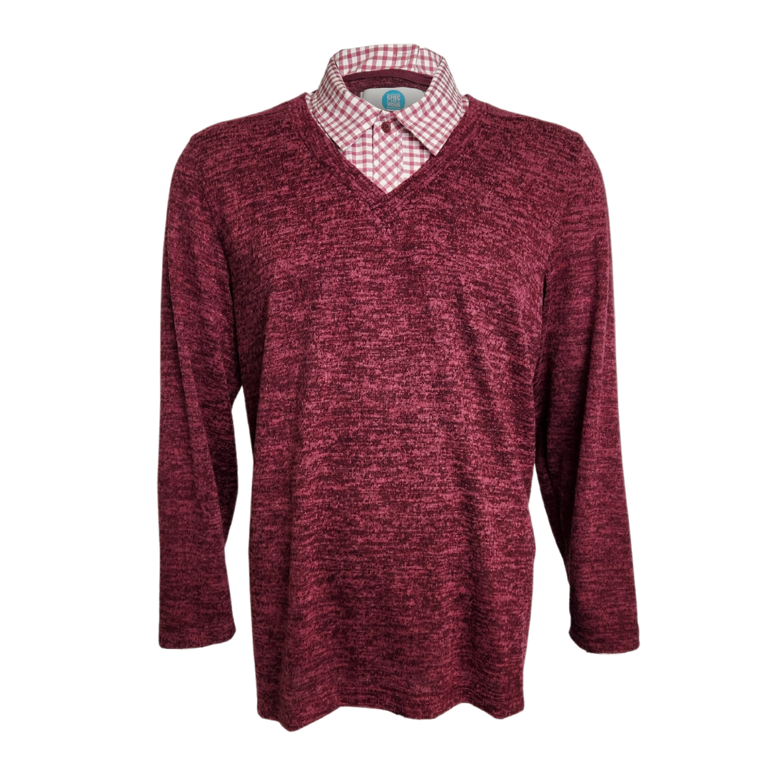 Mens jumper 2025 shirt combo