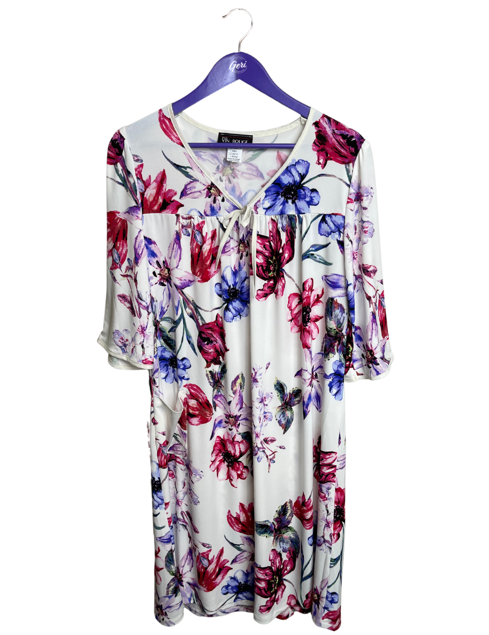 Adaptive Flannel Nightgown – Geri Fashions