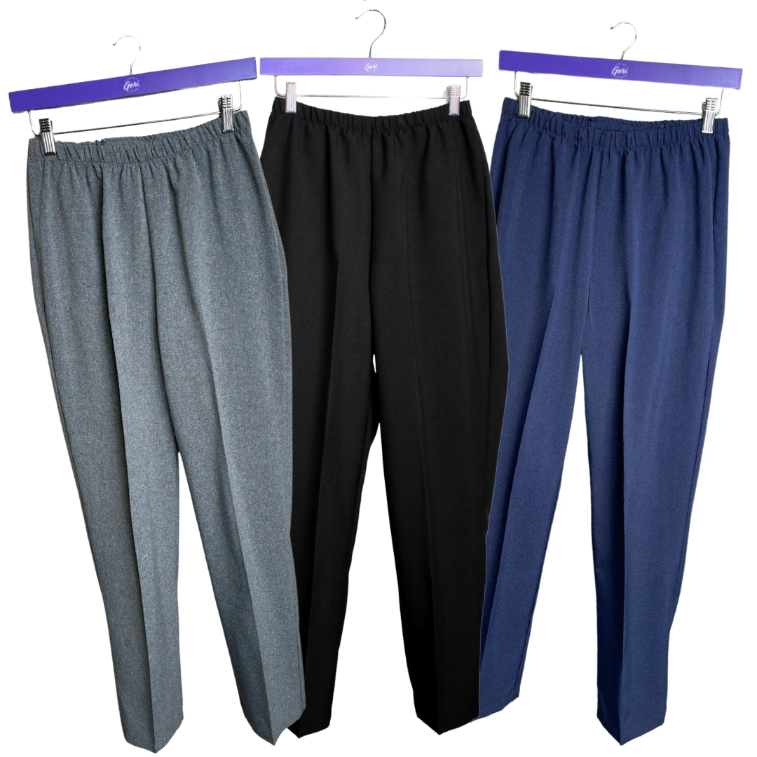 BUY 1 GET 3 FREE! Silver Grey Cassi Side Pockets Workout