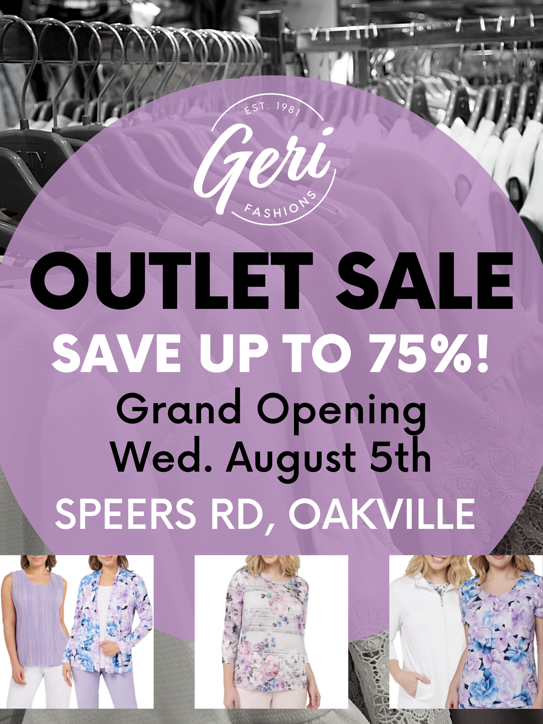 NEW! Geri Fashions Outlet Store