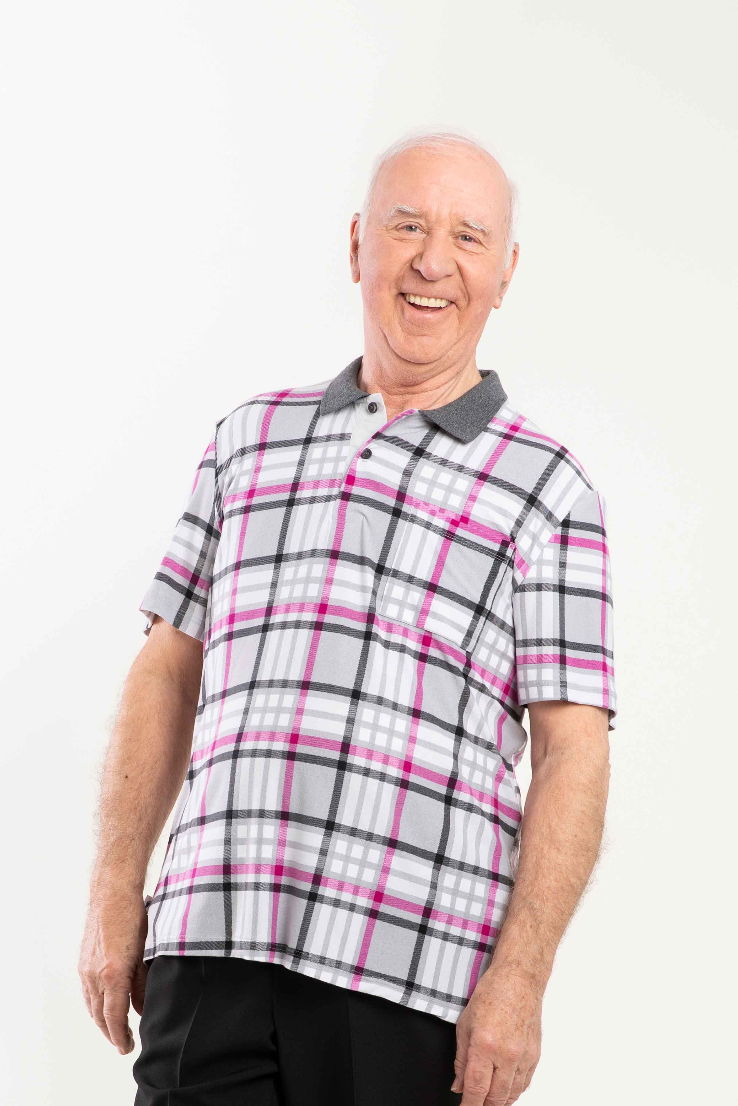 1GHT100-1V104-Adaptive Polo With Short Sleeves