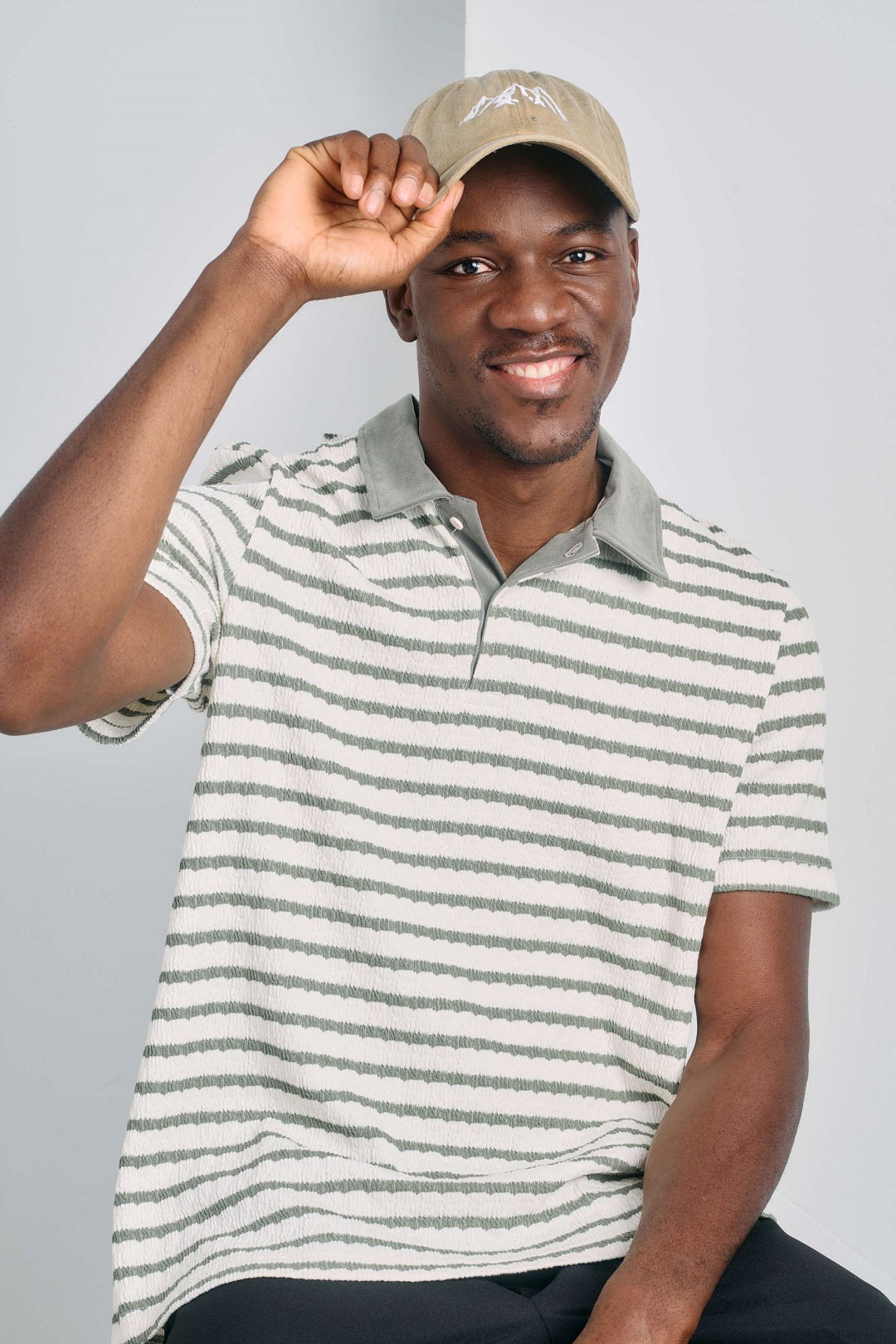 1GHT100-2D200O-Adaptive Polo With Short Sleeves