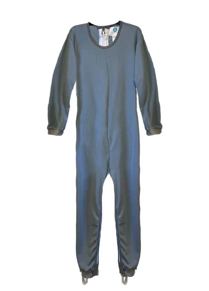 Unisex Anti-Strip Nighttime Jumpsuit- Long