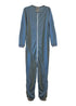 Unisex Anti-Strip Nighttime Jumpsuit- Long