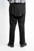 Introducing our Adaptive Pants for Men - perfect for those who struggle with incontinence. These pants feature double panels to discreetly hide diapers, while the soft lightweight fabric provides comfort and ease of movement. Made from a durable polyester