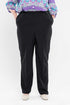 Enjoy effortless dressing with our adaptive pants featuring side openings and snap closures. Made with gabardine fabric, these women's pants are both stylish and easy to care for with their machine-washable polyester material. Simplify your day-to-day rou