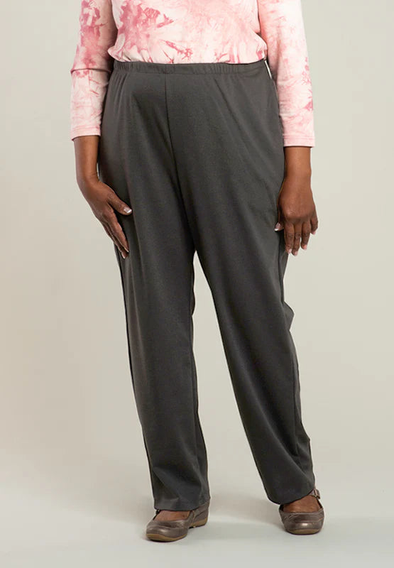 Side Opening Pant for  Women - Soft Knit