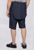 Introducing our versatile and stylish adaptive bermuda shorts for men! With a large back that closes with metal snaps, these shorts provide a comfortable and adaptive fit. Made with machine-washable polyester, they are perfect for summer wear. Upgrade you