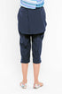 Stay cool and comfortable this summer with our adaptive capri. With a unique rear opening and dual panels to cover undergarments, this capri is perfect for warm weather. Made of machine-washable polyester, it's easy to care for and will keep you looking s