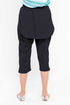 Stay cool and comfortable this summer with our adaptive capri. With a unique rear opening and dual panels to cover undergarments, this capri is perfect for warm weather. Made of machine-washable polyester, it's easy to care for and will keep you looking s