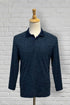 Men's Adaptive Long Sleeve Polo - Indigo Blue