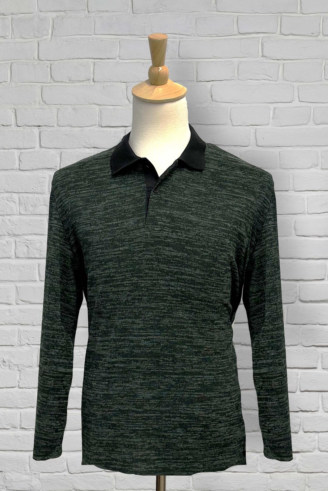 1NHT121-1W606-Adaptive Polo, Long Sleeves