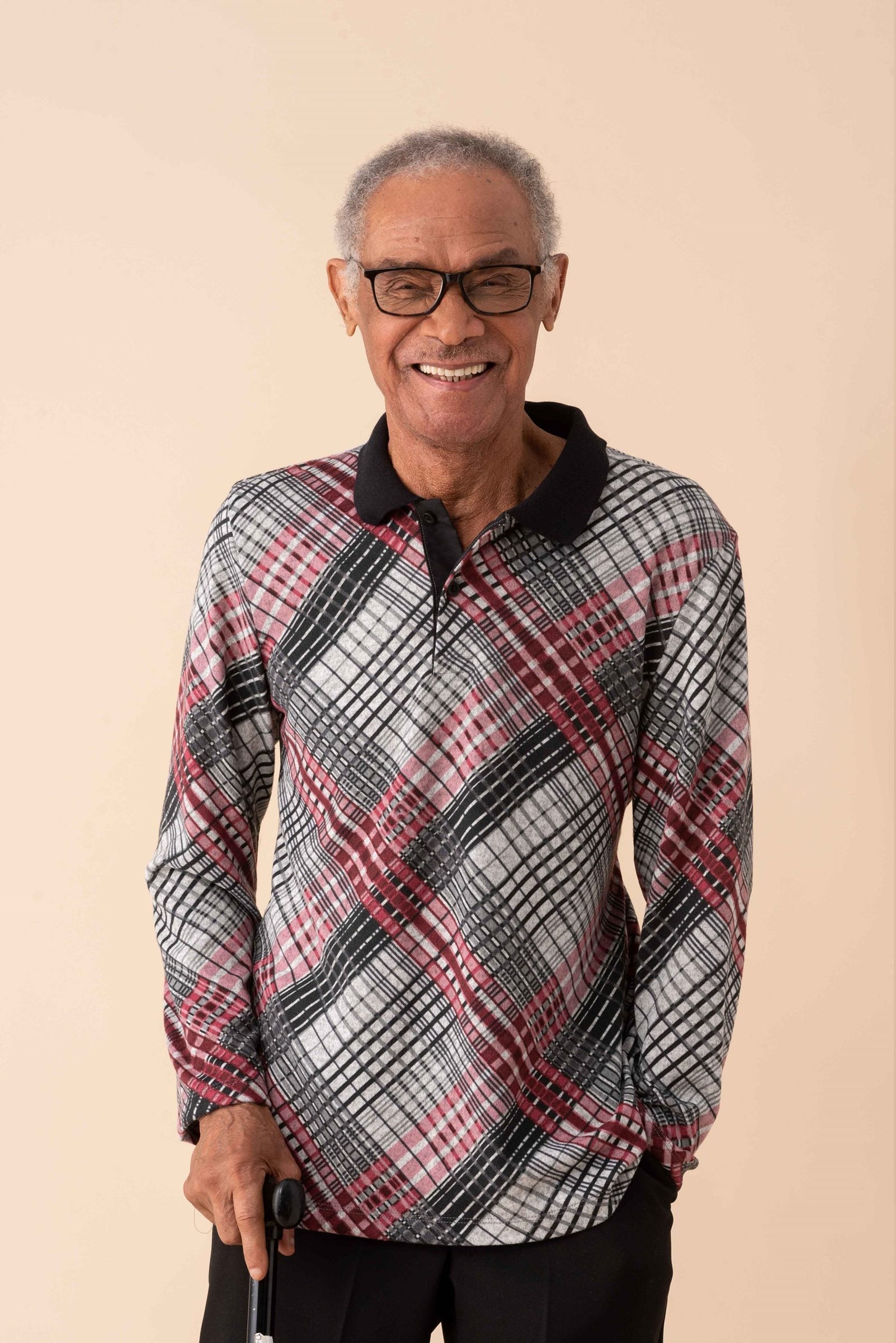 1NHT121-1Y127-Adaptive Polo, Long Sleeves