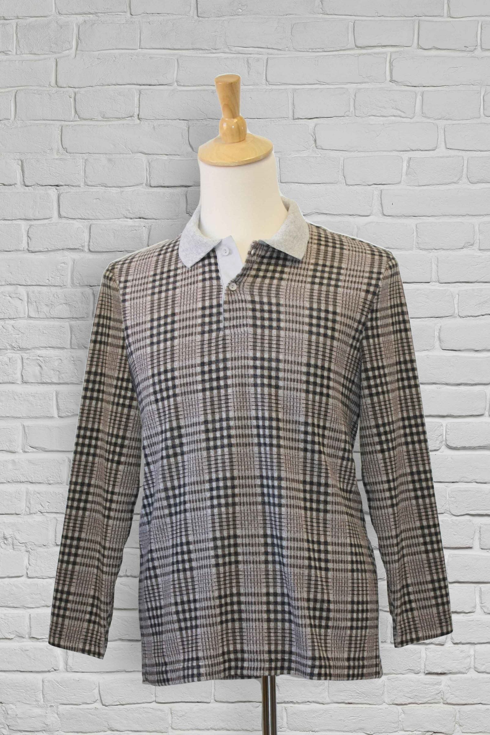 1NHT121-1Y600-Adaptive Polo, Long Sleeves
