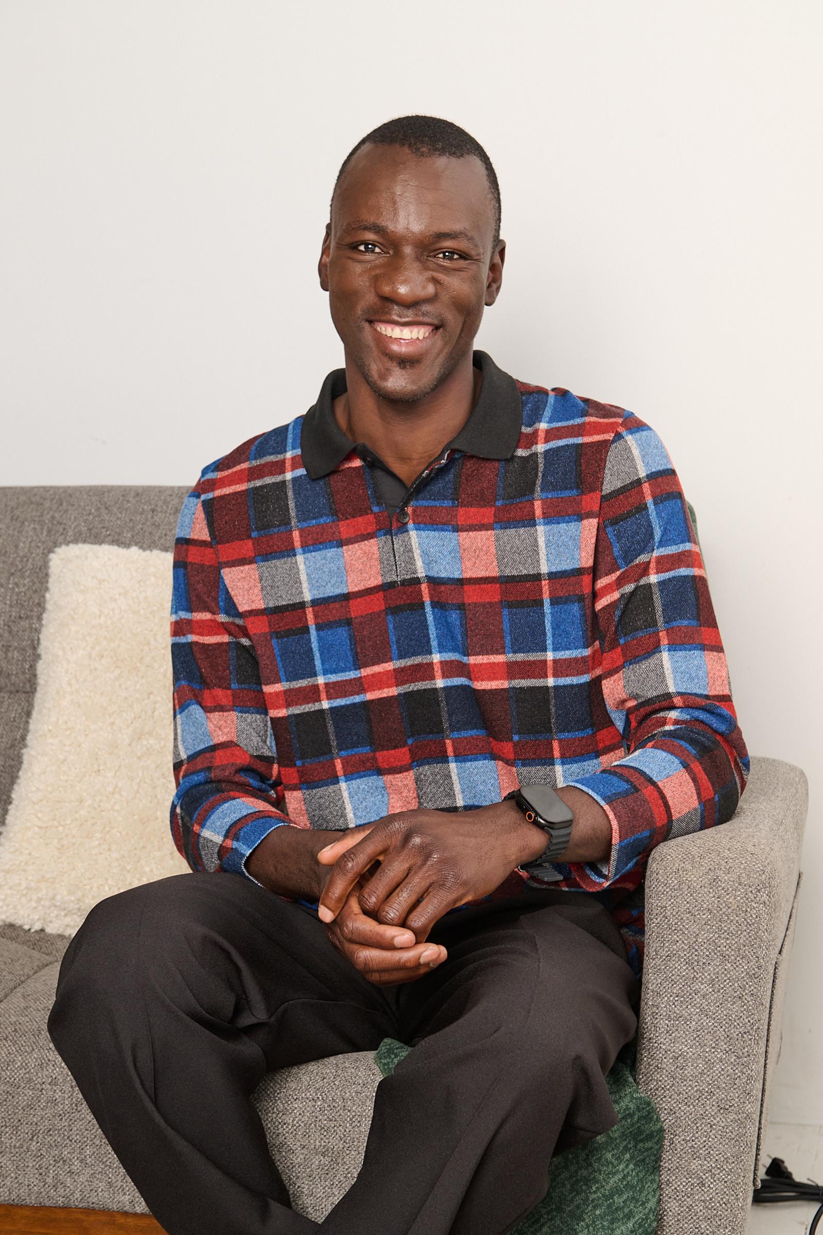 1NHT121-2C126-Adaptive Polo, Long Sleeves