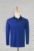 Men's Long Sleeve Adaptive Polo - Cobalt