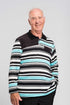 1NHT122-Adaptive Polo Shirt with Shoulder Inserts and Long Sleeves