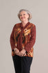 1NT329-1U119-Adaptive Top With Fake Scarf