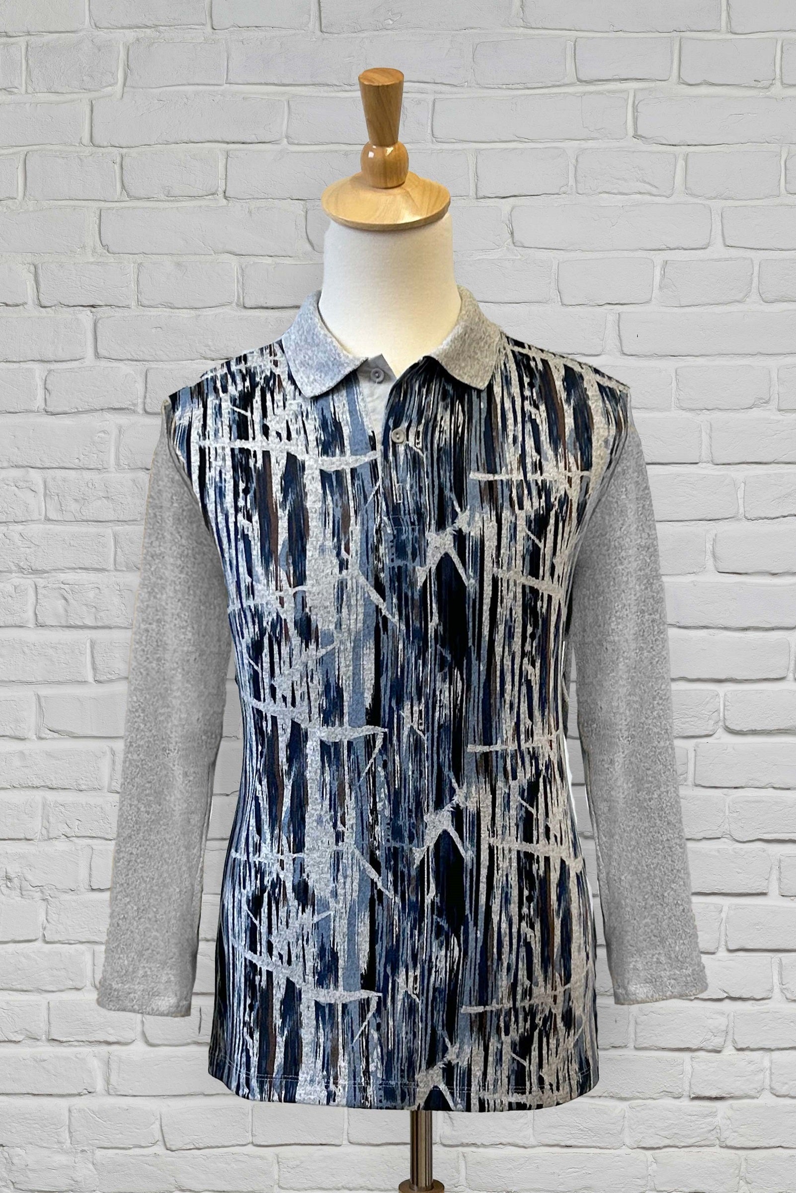 1QHT129-2A116-Adaptive Polo Long Sleeves