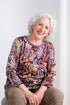 1QT348-2A605-Adaptive Top, Fake Cardigan