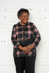 1QT348-1W105-Adaptive Top, Fake Cardigan