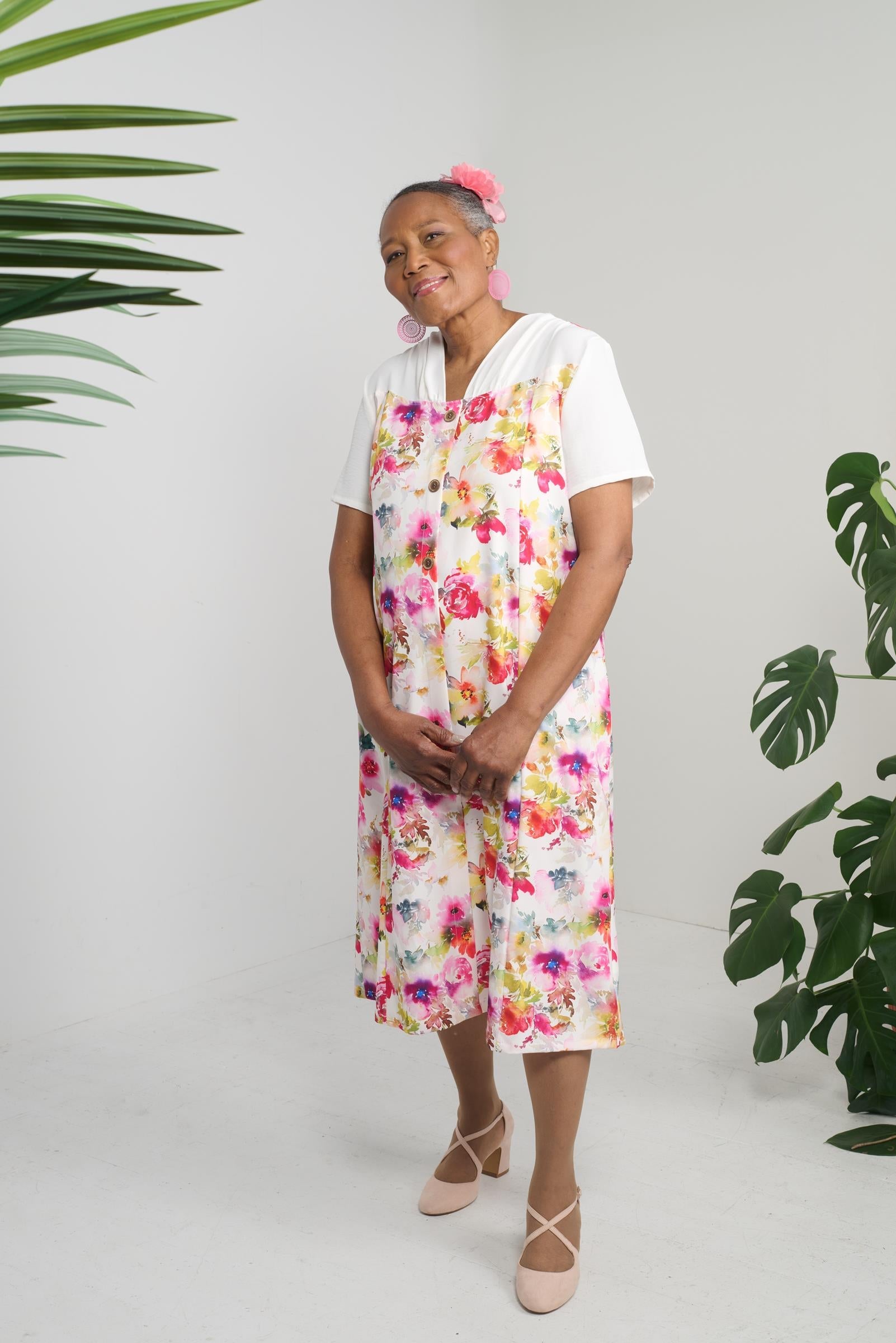 1RR695-2B111-Adaptive Dress, Fake Fastening, S Sl