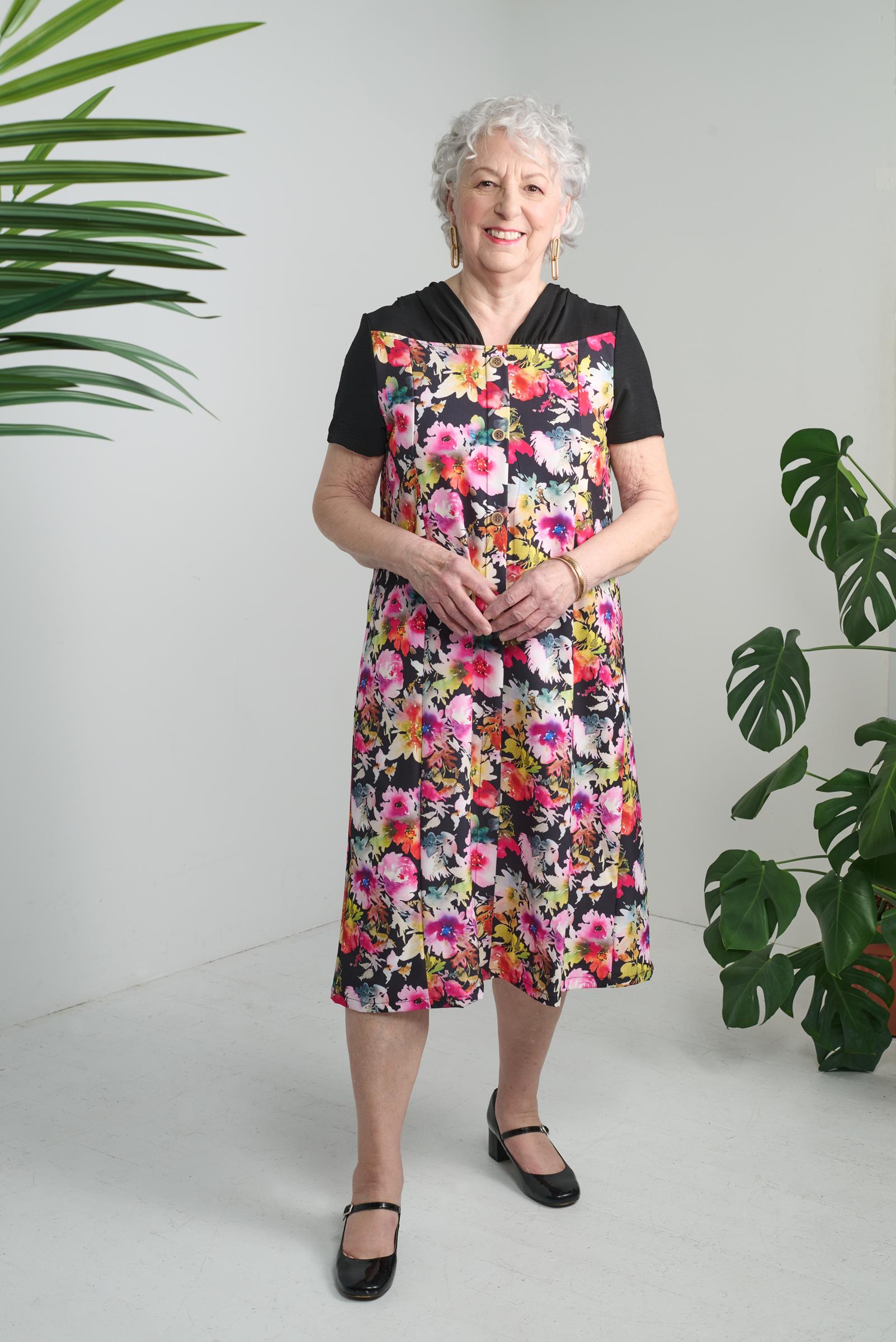 1RR695-2B111-Adaptive Dress, Fake Fastening, S Sl