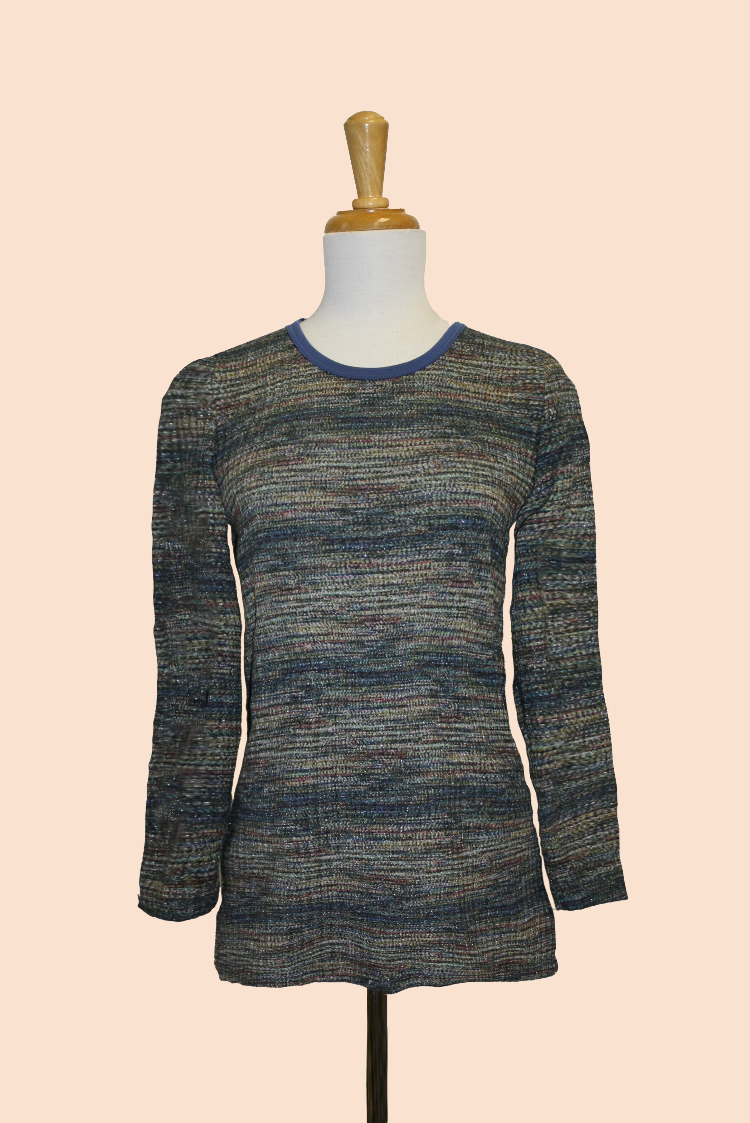 1UT367-1T151-Adaptive Basic Top With Round Neck