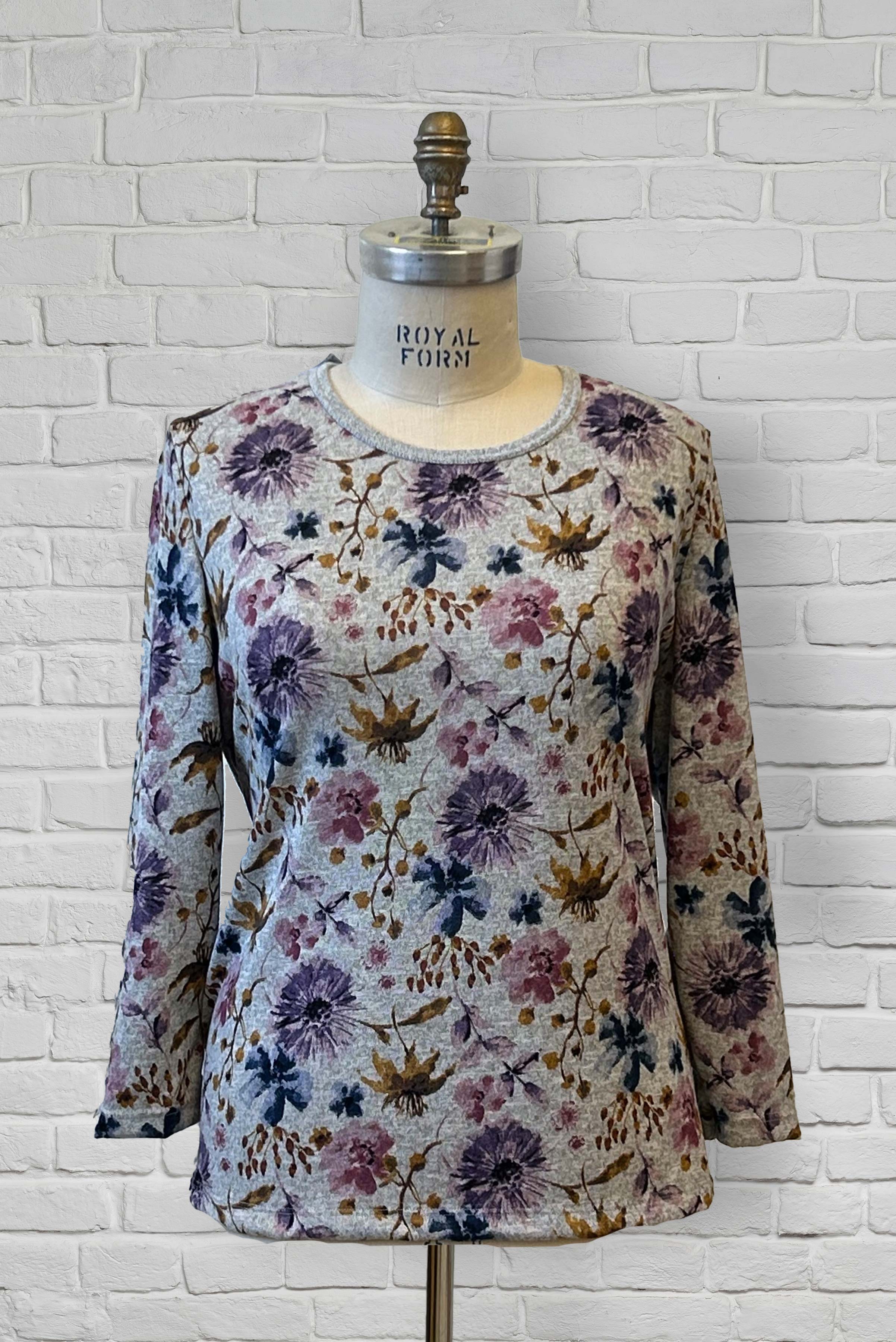 Adaptive Top With Round Neck- Multi