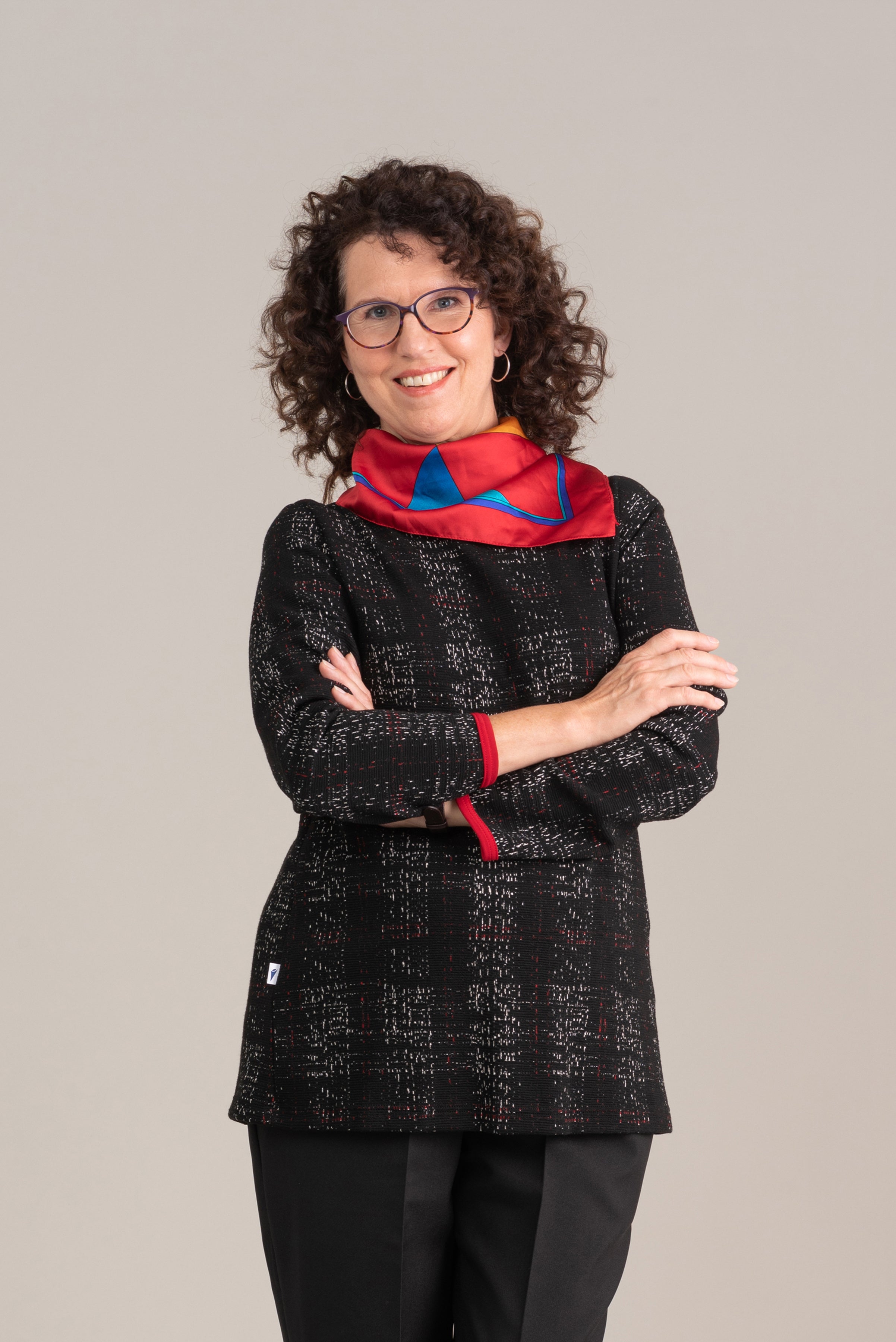 1UT367-1U116-Adaptive Basic Top With Round Neck