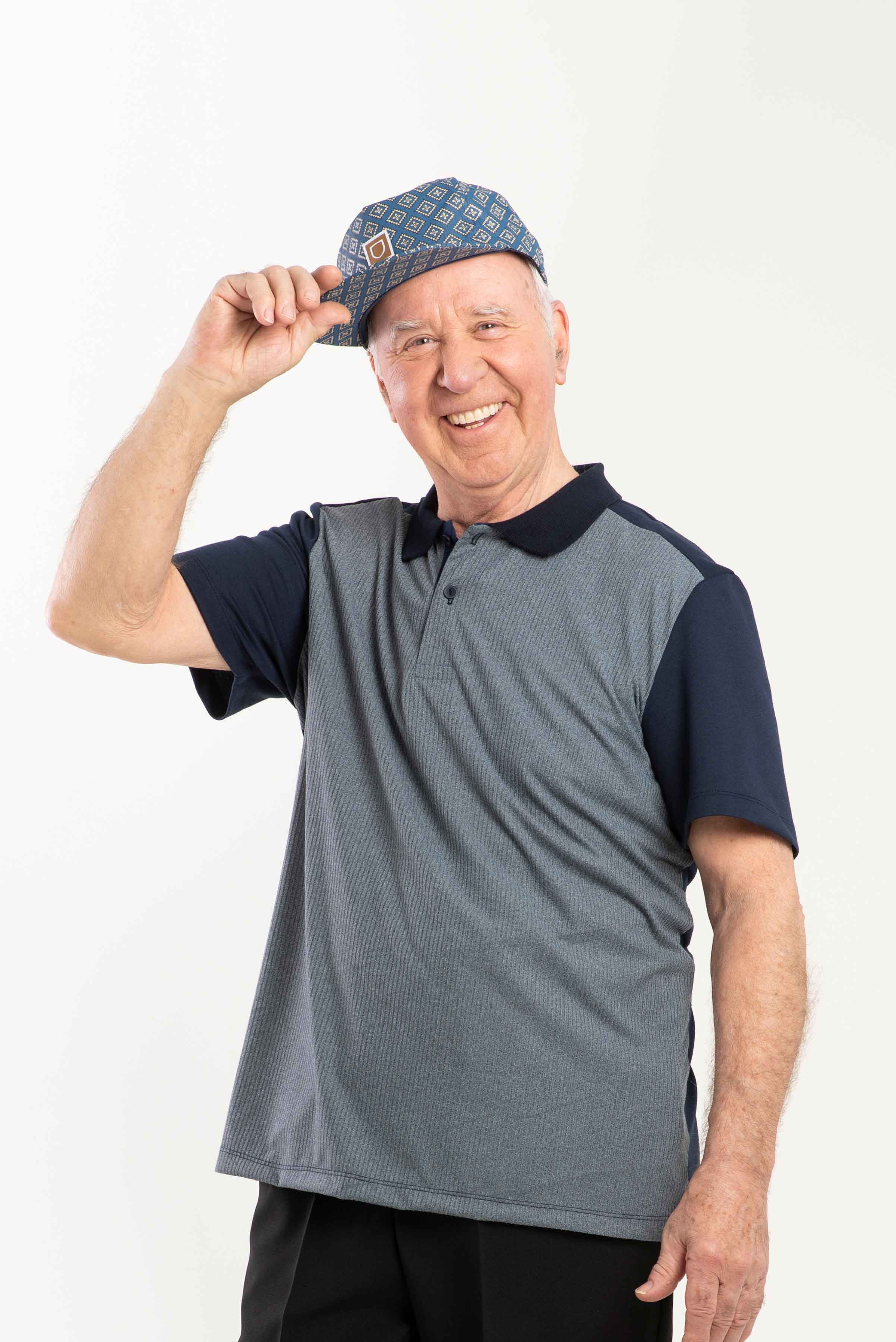 1VHT131-1V115-Adaptive Polo, Contrasting Front