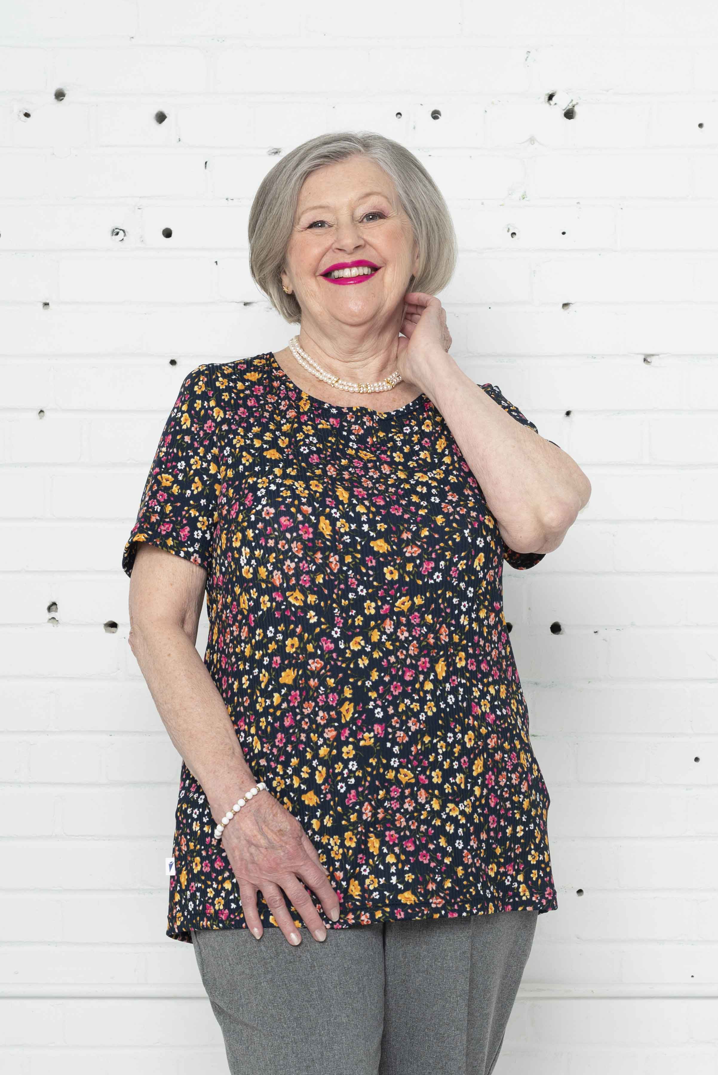 1VT375-1V109-Adaptive Basic Top Short Sleeves