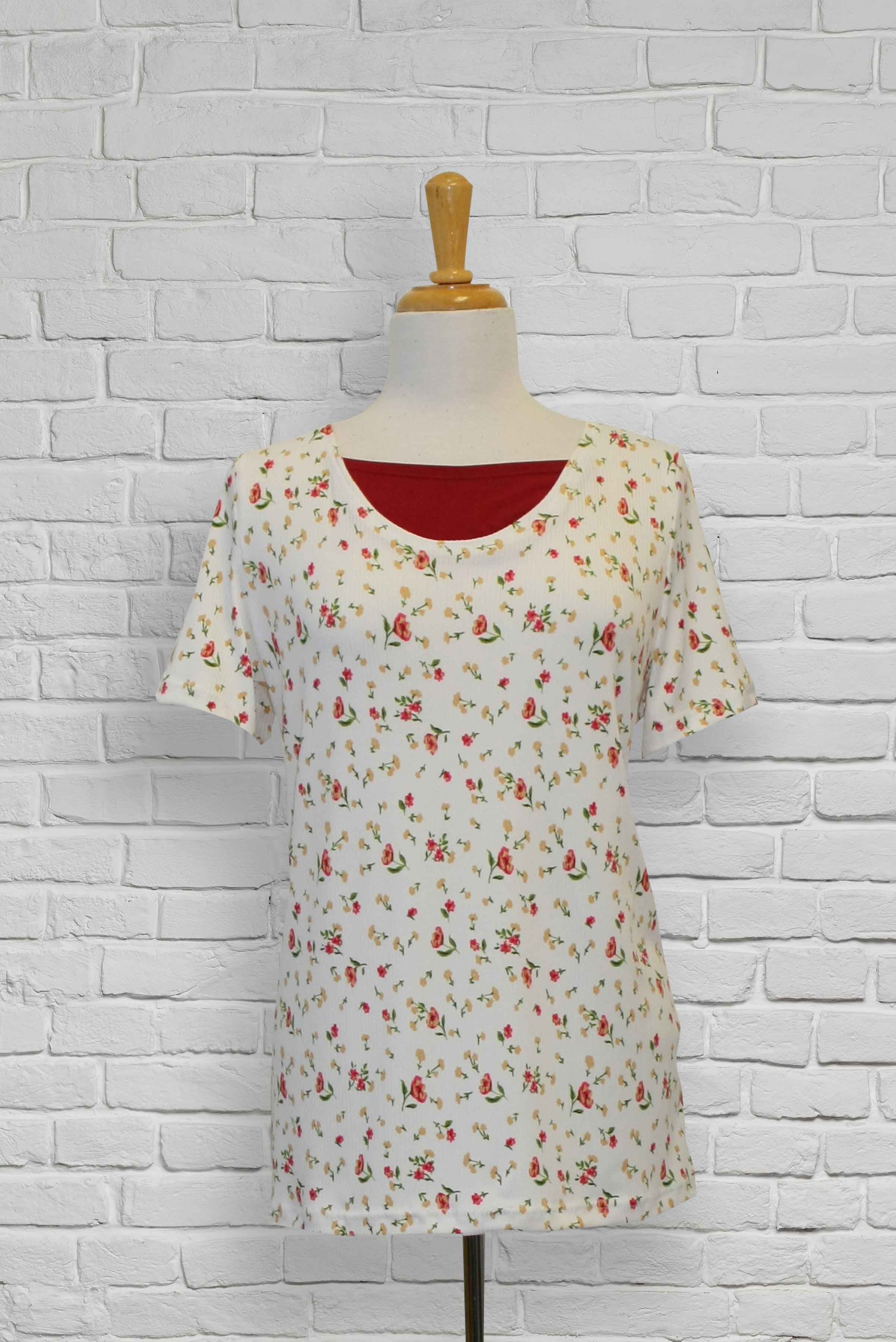 1VT375-1V137-Adaptive Basic Top Short Sleeves