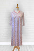 1WN130-2C310-Adaptive Nightgown, Crew Neck, 2 Buttons