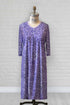 1WN130-2D314-Adaptive Nightgown, Crew Neck, 2 Buttons