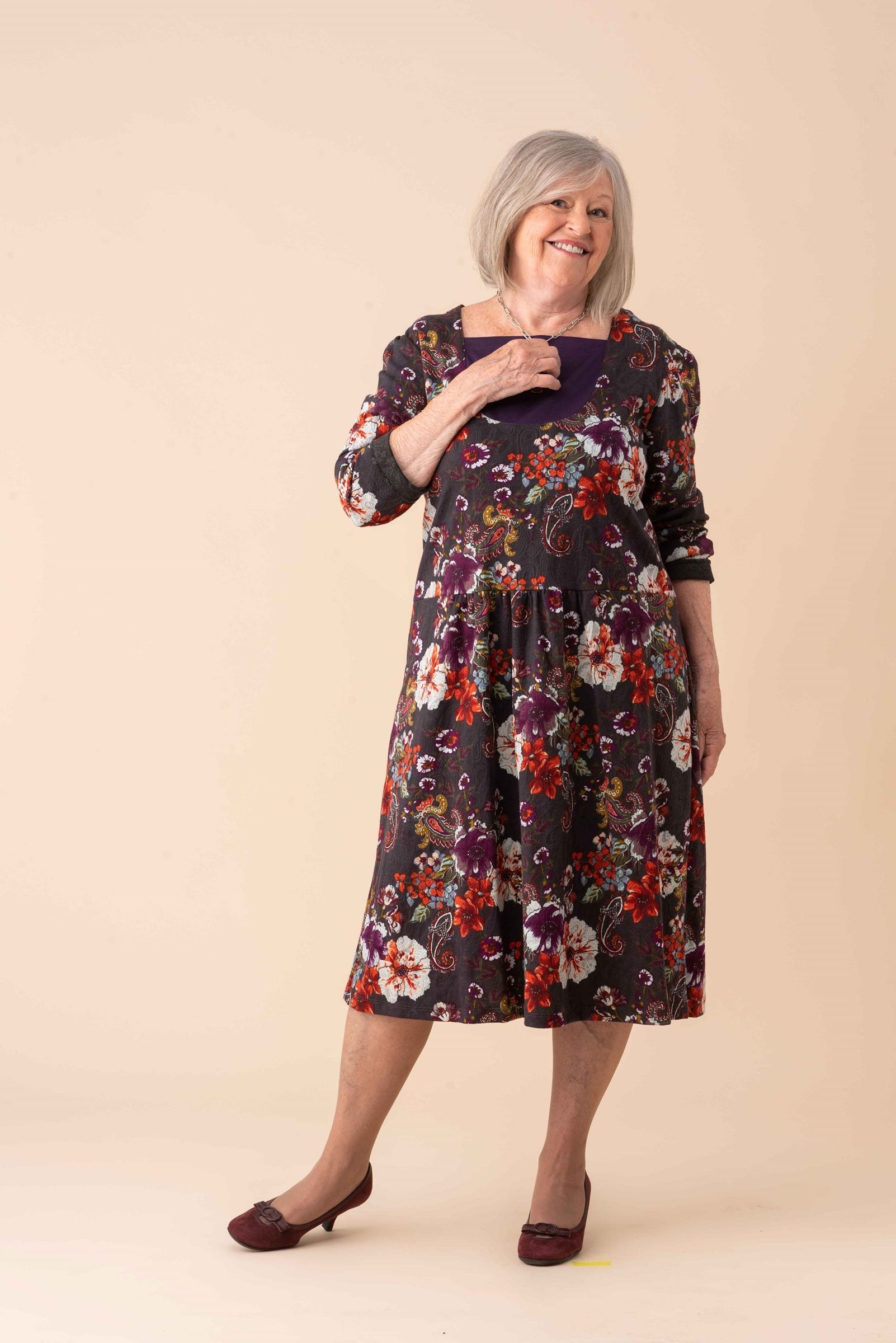 1WR809-1W200-Adaptive Modesty Dress, S Sl