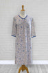 1XN131-2B317-Adaptive Nightgown, V Neck, 3/4 Sleeves