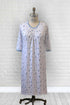 Adaptive Nightgown, V Neck - Blue