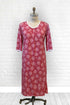 1XN131-2C303-Adaptive Nightgown With Pleats At Neckline