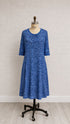 1XN131-2D315-Adaptive Nightgown With Pleats At Neckline