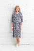 Adaptive Dress, Warp Style, Front Gathering, Double Panels In The Back