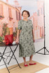 1ZR821-2D115-Adaptive Dress, Short Sleeves, Linen Look