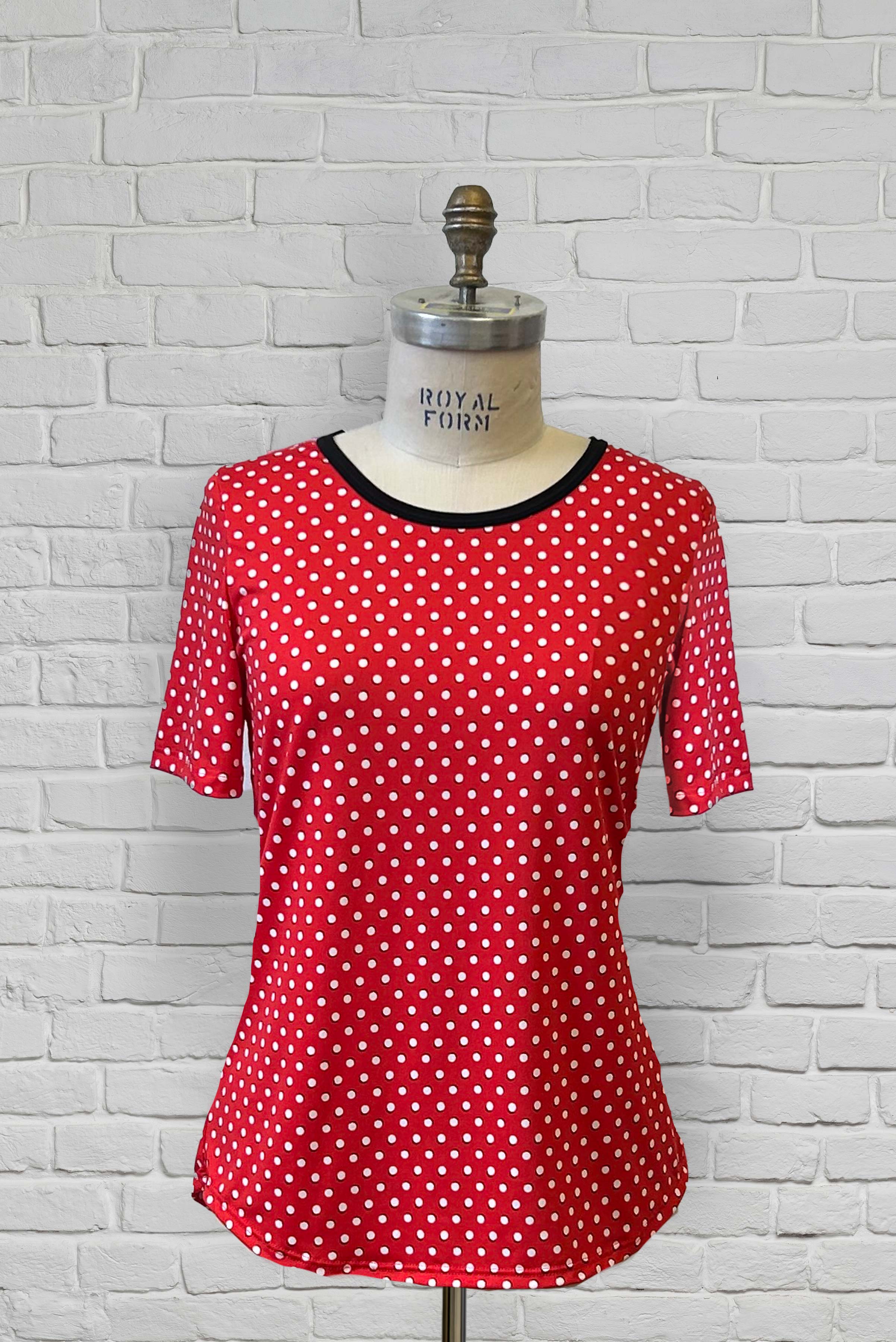 1ZT386-1P131-Adaptive Basic Top Short Sleeves