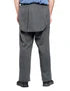 Adaptive Men's Cozy Knit Open Back Pants - Size XS - Clearance