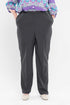 Stay comfortable and stylish with our adaptive pants. Designed for women, our pants feature convenient side openings with snap closures. Made from machine-washable gabardine polyester, these pants also have an attractive heathered tone. Perfect for everyd
