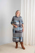 Adaptive Dress, Cowl Neck, Soft Knit, Double Panel That Prevents The Garment From Opening