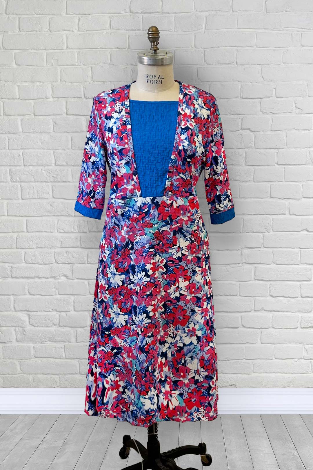 Adaptive Dress - Cobalt