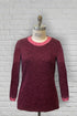 Adaptive Top, long sleeve - Burgundy
