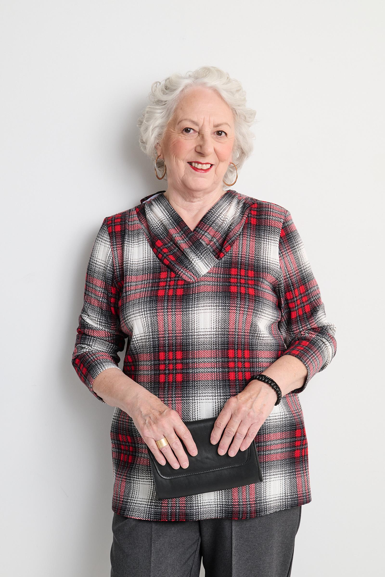 2CT394-2C114-Adaptive Top, With Shawl Collar