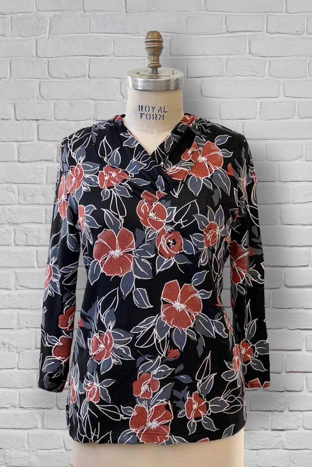 2CT394-2C139-Adaptive Top, With Shawl Collar